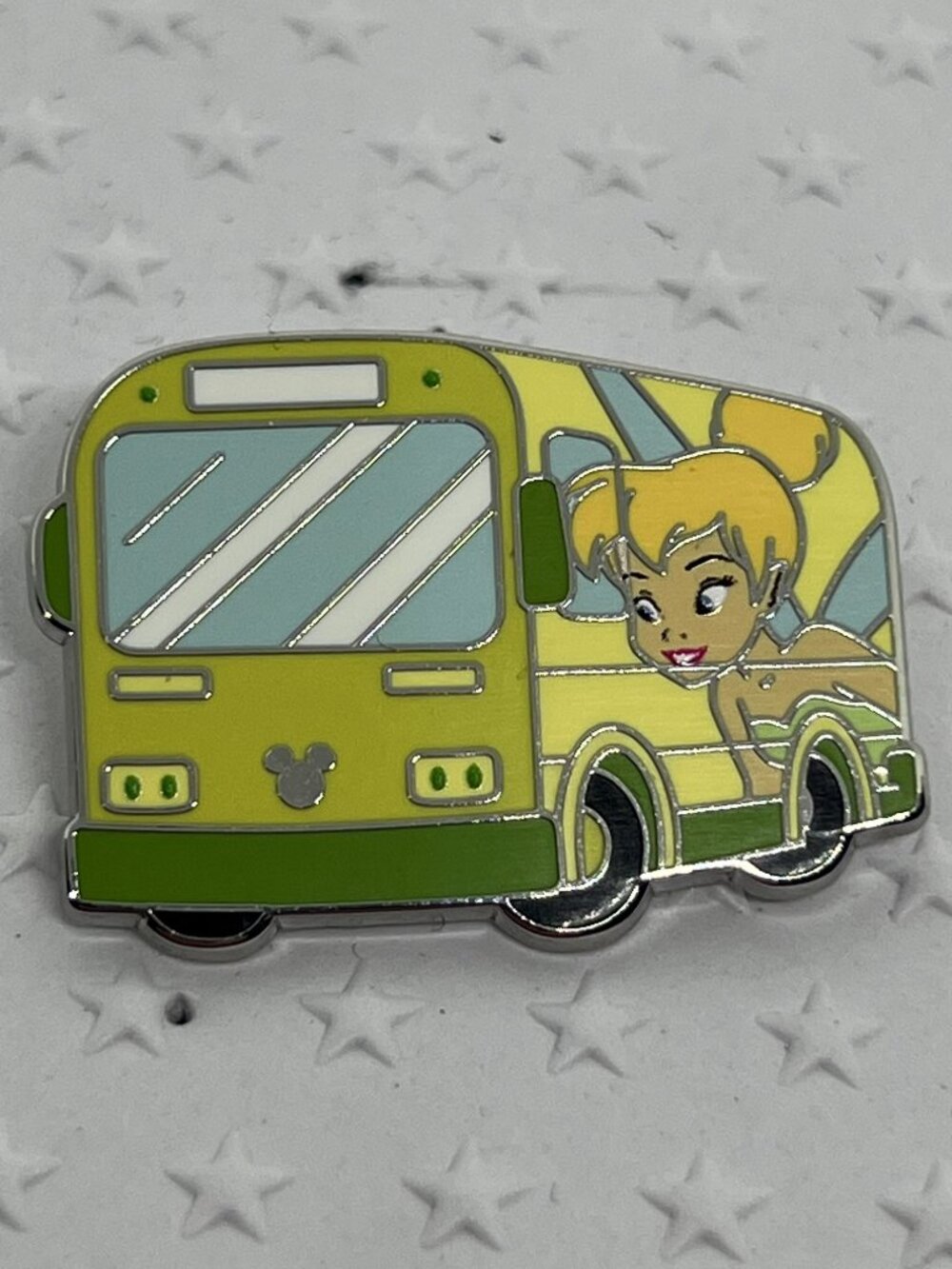 WDW Hidden Disney Series 2026 Wave A Disney Buses Series Tinker Bell Bus Pin